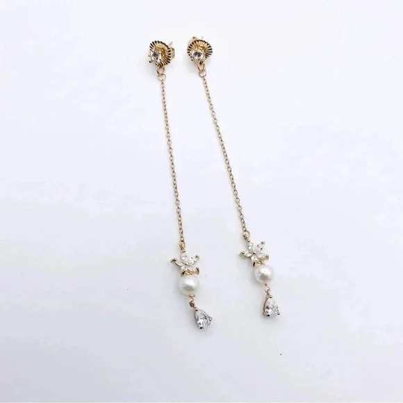 Long Dangle Earrings - Picture 1 of 5